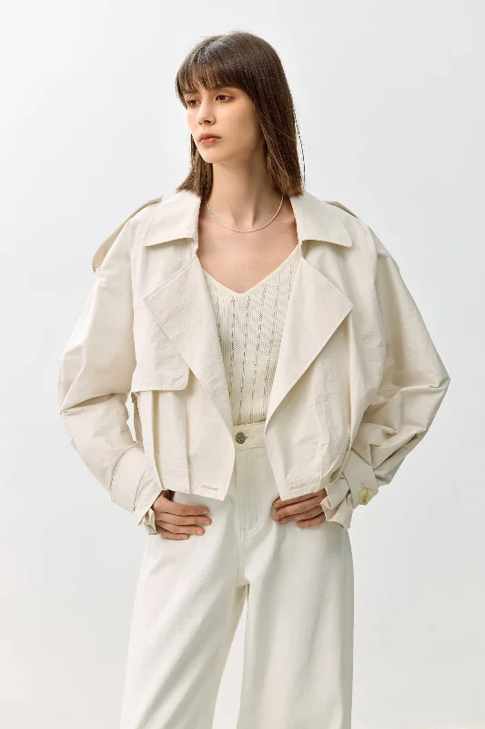 LILY Trench Collar Designer Jacket