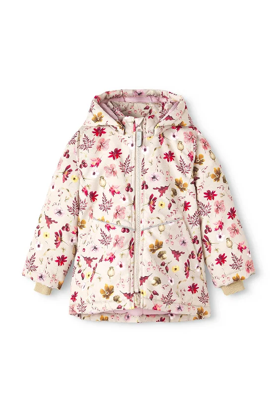 Name It Mini Girls Lahra Maxi Jacket, Humus