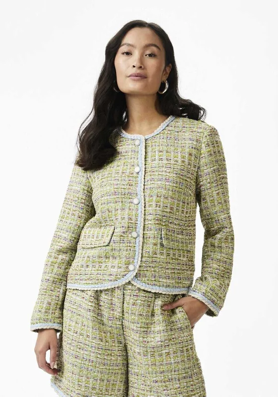 Y.A.S Tweedsta Boucle Long Sleeve Jacket, Omphalodes